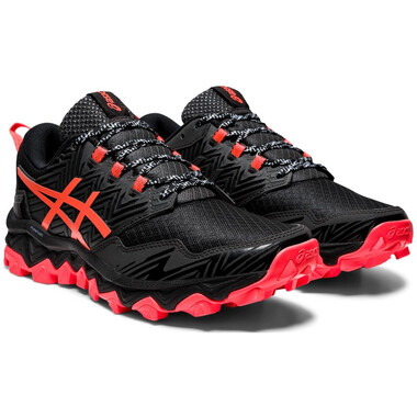 ASICS GEL-FUJITRABUCO 8 Womens Trail Shoes Black/Red 2020 0